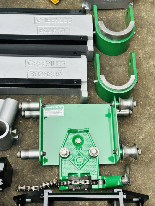 Greenlee 881 2 1/2 - 4” EMT IMC Rigid Conduit Pipe Bender + 1802 Table Warranty