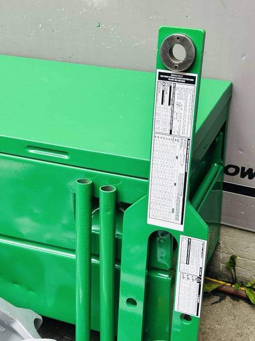 Greenlee 881 2 1/2 - 4” EMT IMC Rigid Conduit Pipe Bender + 1802 Table Warranty