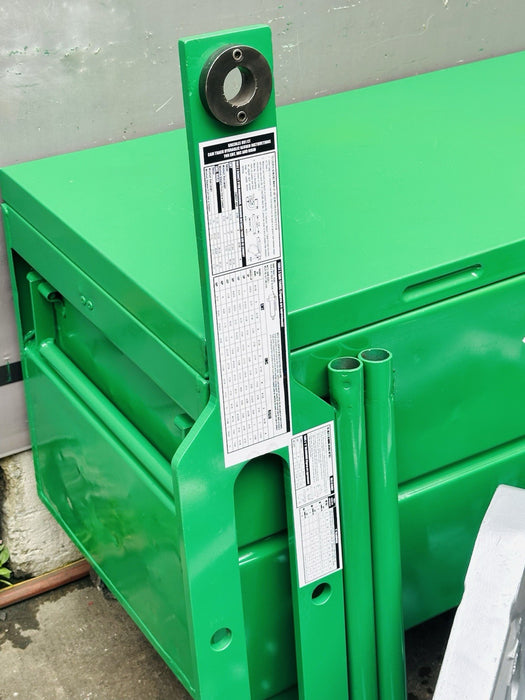 Greenlee 881 2 1/2 - 4” EMT IMC Rigid Conduit Pipe Bender + 1802 Table Warranty