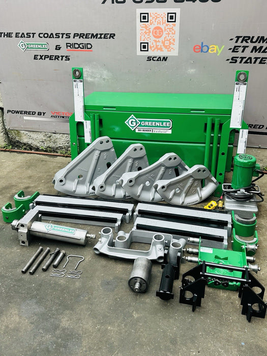 Greenlee 881 2 1/2 - 4” EMT IMC Rigid Conduit Pipe Bender + 1802 Table Warranty