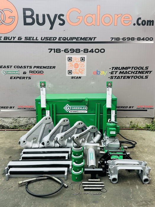Greenlee 881 2 1/2 - 4 EMT Rigid Conduit Pipe Bender + 1802 Table 1 YR WARRANTY