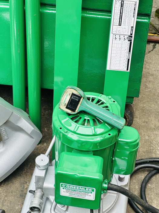 Greenlee 881 2 1/2 - 4 EMT Rigid Conduit Pipe Bender + 1802 Table 1 YR WARRANTY