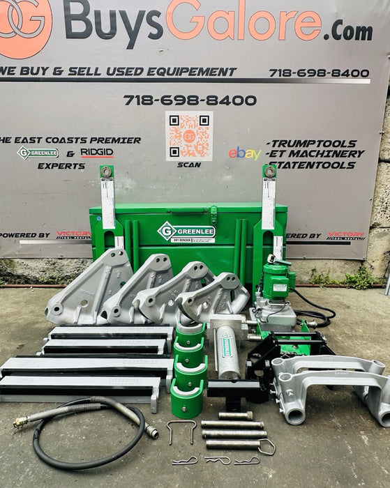 Greenlee 881 2 1/2 - 4 EMT Rigid Conduit Pipe Bender + 1802 Table 1 YR WARRANTY