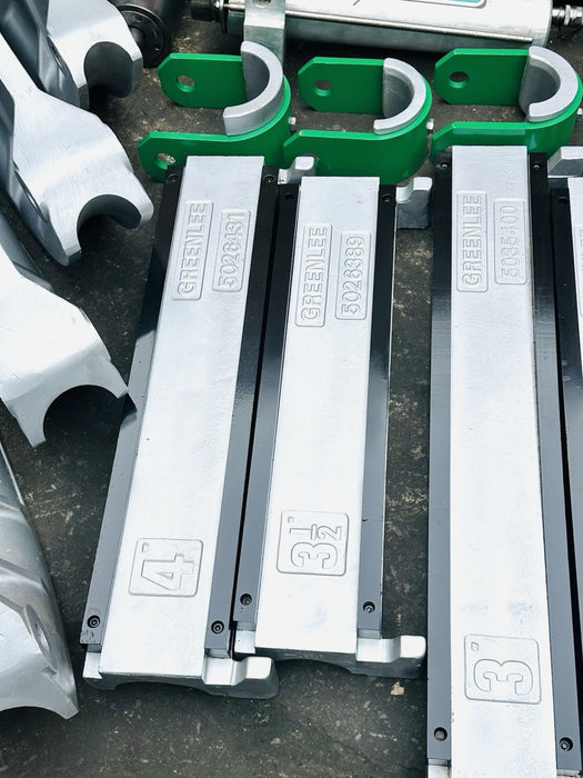 Greenlee 881 2 1/2 - 4 EMT Rigid Conduit Pipe Bender + 1802 Table 1 YR WARRANTY