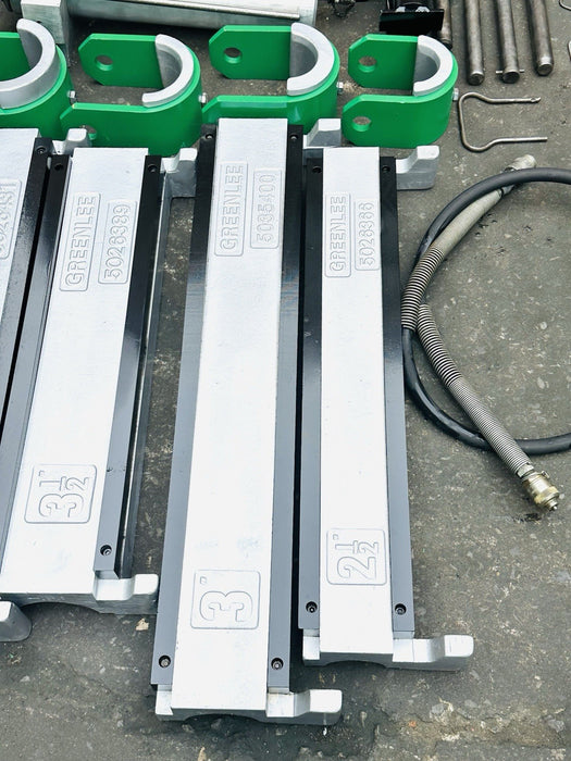 Greenlee 881 2 1/2 - 4 EMT Rigid Conduit Pipe Bender + 1802 Table 1 YR WARRANTY