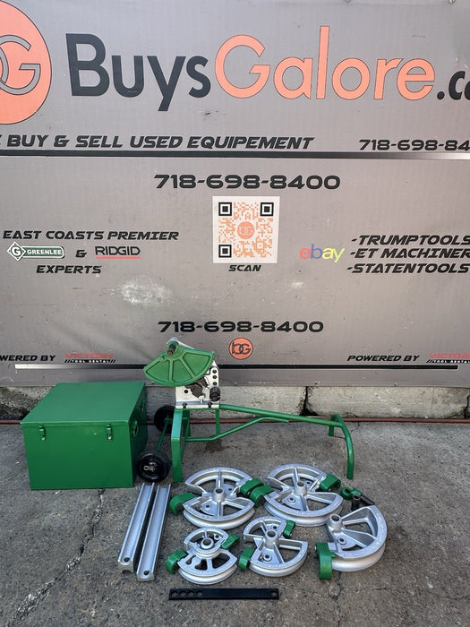 Greenlee 1818 Mechanical Pipe Bender 1/2"-2" RIGID EMT Conduit Chicago 5 Shoes bg546