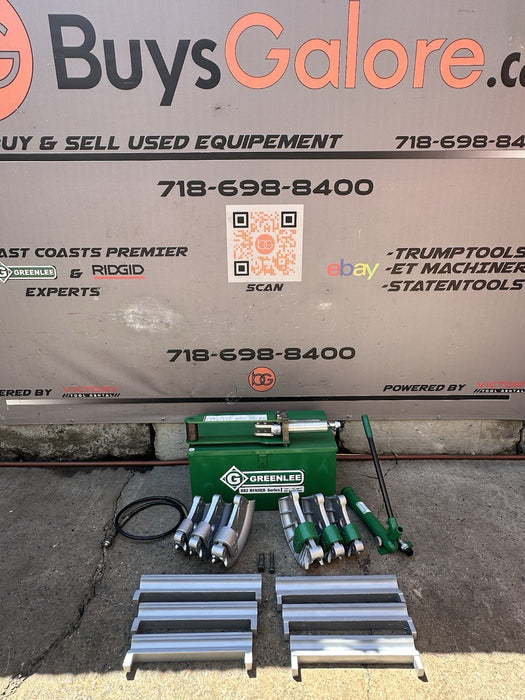 Greenlee 882 Flip Top Hydraulic Bender 1-1/4”-2” EMT Rigid IMC *GREAT SHAPE* BG6
