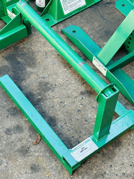 Greenlee 4000 lb 640 Wire Cable Tugger Puller, Late Model + Rope & Wire Stands!!