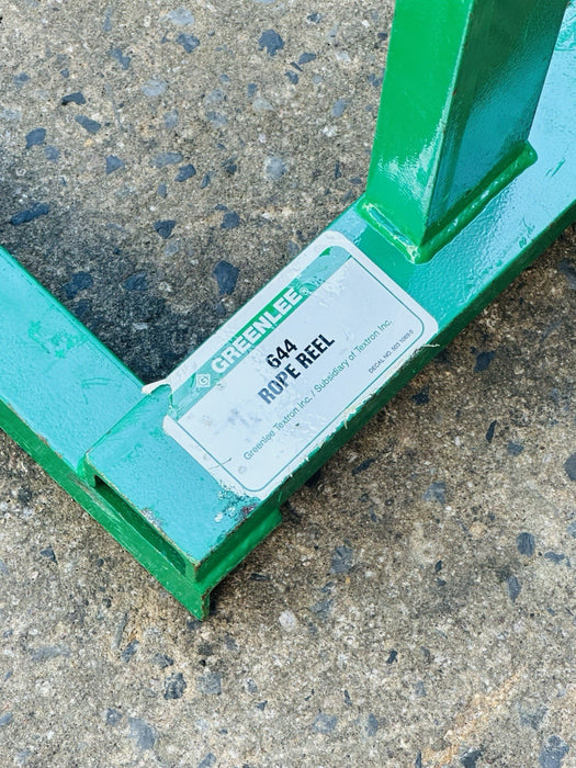 Greenlee 4000 lb 640 Wire Cable Tugger Puller, Late Model + Rope & Wire Stands!!