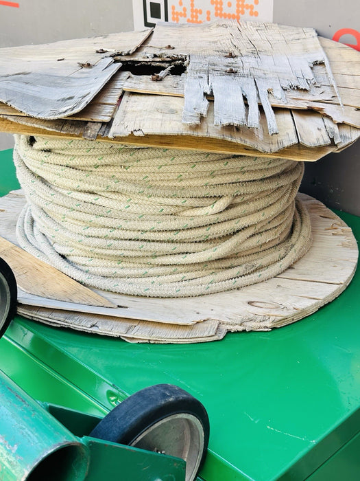 Greenlee 4000 lb 640 Wire Cable Tugger Puller, Late Model + Rope & Wire Stands!!