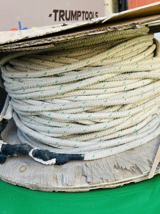 Greenlee 4000 lb 640 Wire Cable Tugger Puller, Late Model + Rope & Wire Stands!!