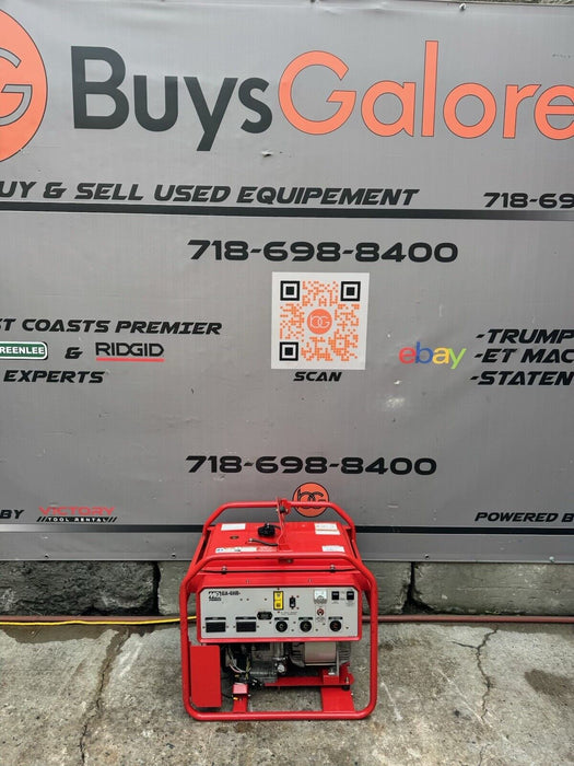 Multiquip GA6HR - Portable Gas Generator, 6000W, 120/240V, Honda GX340, 102HRS