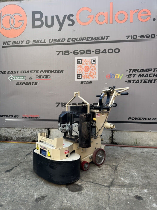 HOC EDCO 2D-HDP Propane MAGNA-TRAP Heavy Duty Dual-Disc Floor Grinder