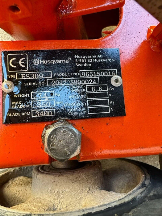 Husqvarna FS 309 Floor Saw Mint Condition et4