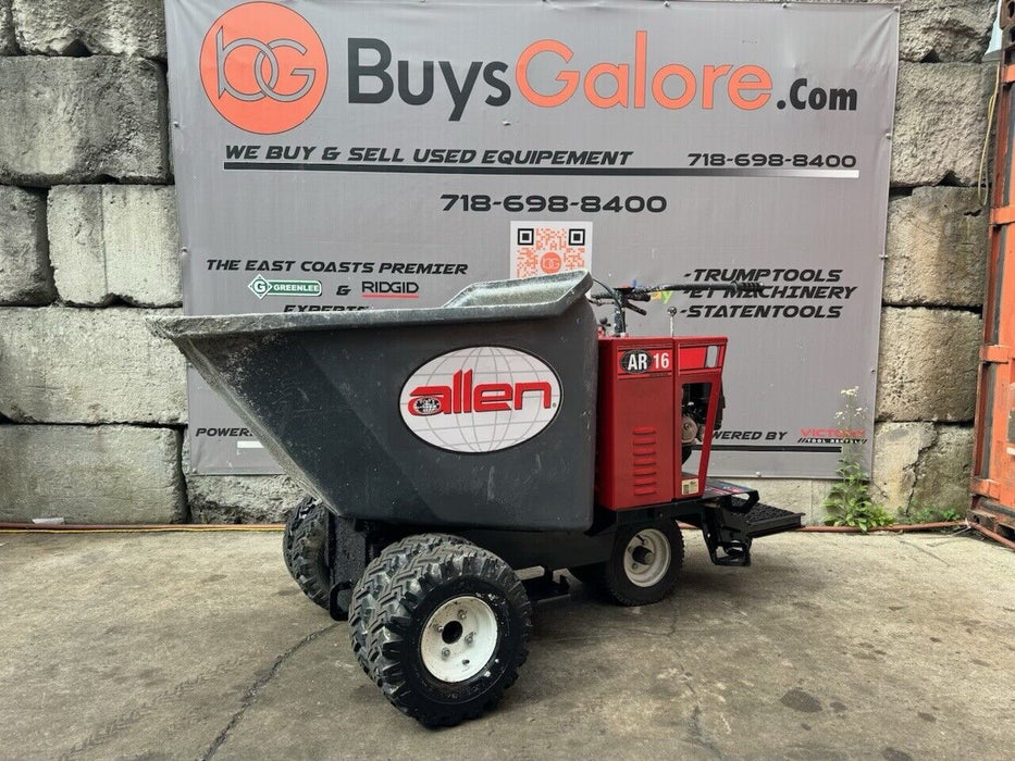 Allen AR-16 Mini Tracked Concrete Buggy Honda Motor VIDEOš„