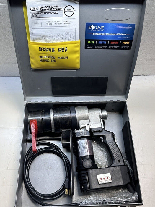Tone Nut Runner TN-33EZ-1 2200 FT-LB Max, Shear Wrench, New/ Open Box #9 Mint