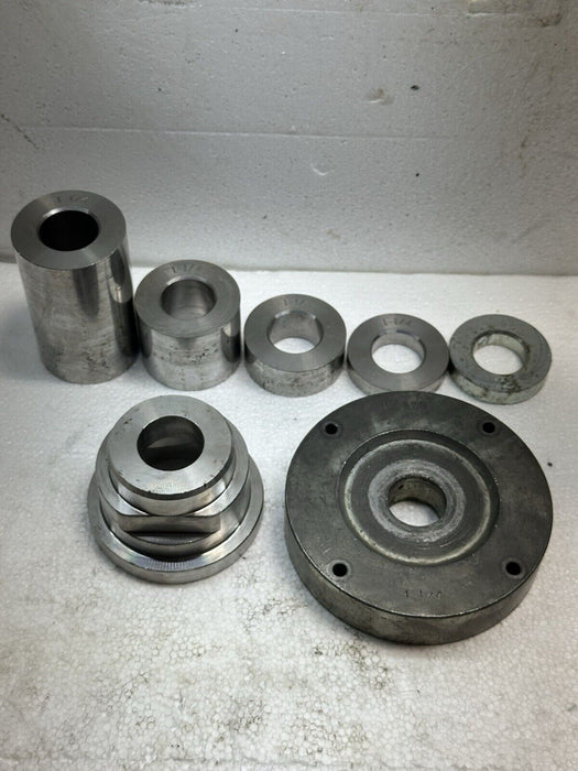 Skidmore Wilhelm MZ 1-1/4" Bolt Plate MZ-520, 1-1/4" Bushing MZ-720, Washers #10