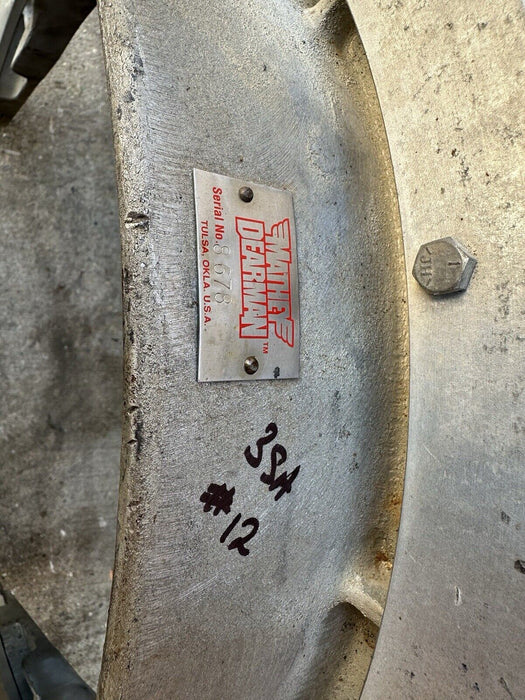 Mathey Dearman 3SA Pipe Beveling Machine 14-20" + New Bridge & Torch Holder #12
