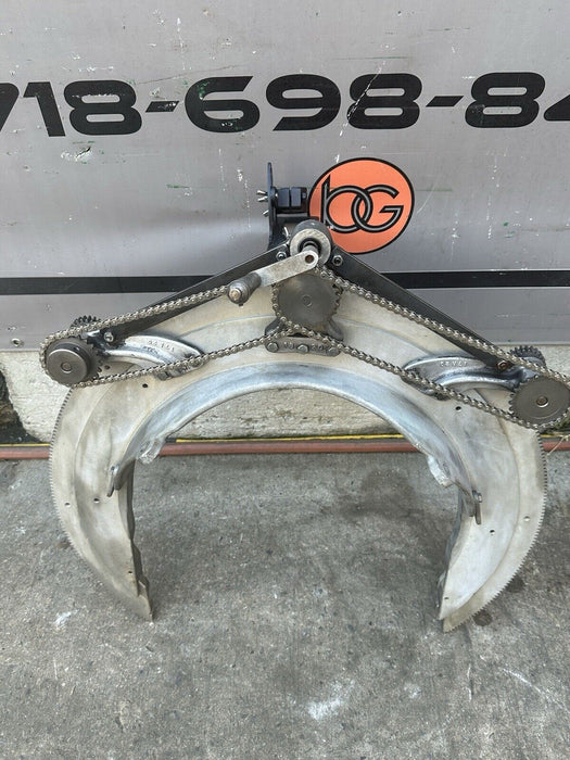 Mathey Dearman 3SA Pipe Beveling Machine 14-20" + New Bridge & Torch Holder #12