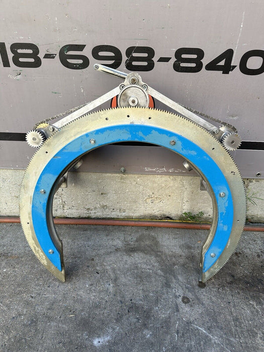 H&M 2C-20 Pipe Beveling Saddle Machine 12 - 20" + New Bridge & Torch Holder #1