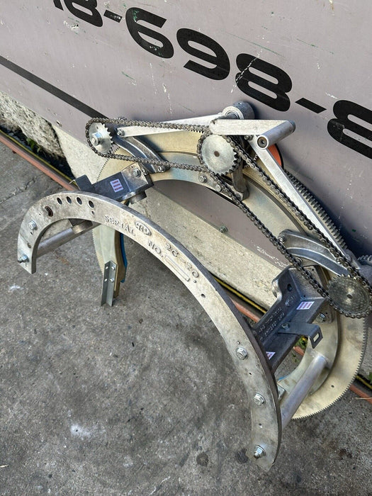 H&M 2C-20 Pipe Beveling Saddle Machine 12 - 20" + New Bridge & Torch Holder #1