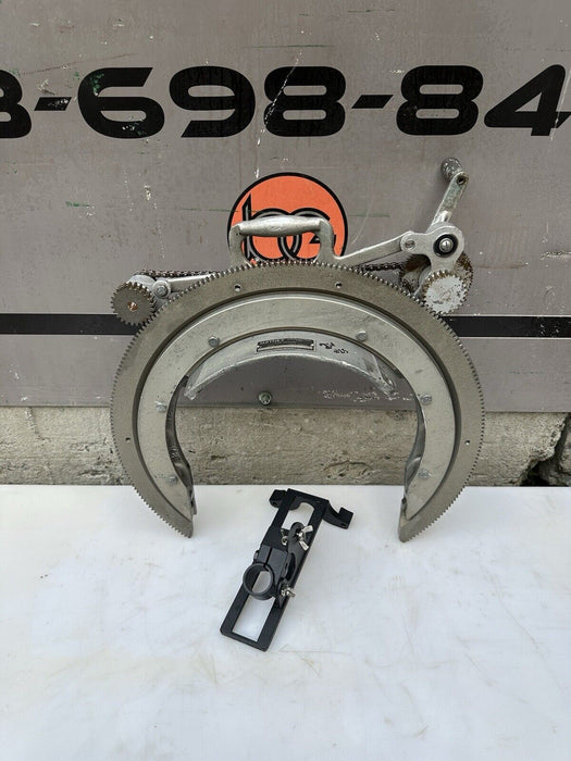 Mathey Dearman 2SA Pipe Beveling Machine 6 - 12" + New Bridge & Torch Holder #25