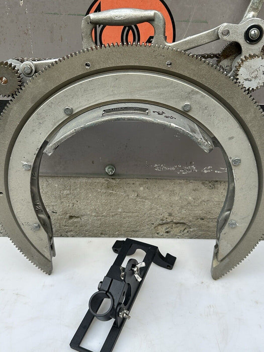 Mathey Dearman 2SA Pipe Beveling Machine 6 - 12" + New Bridge & Torch Holder #25
