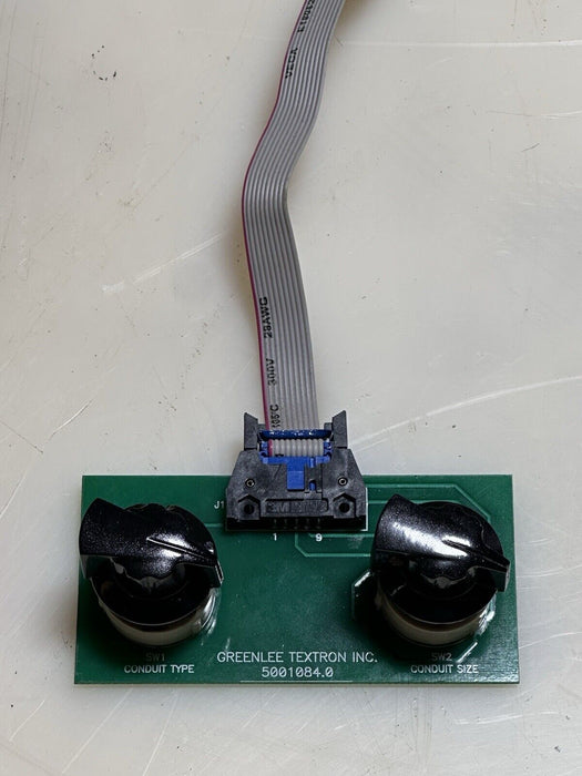 GREENLEE 855 SELECTOR SWITCH CIRCUIT BOARD CONDUIT PIPE BENDER TESTED