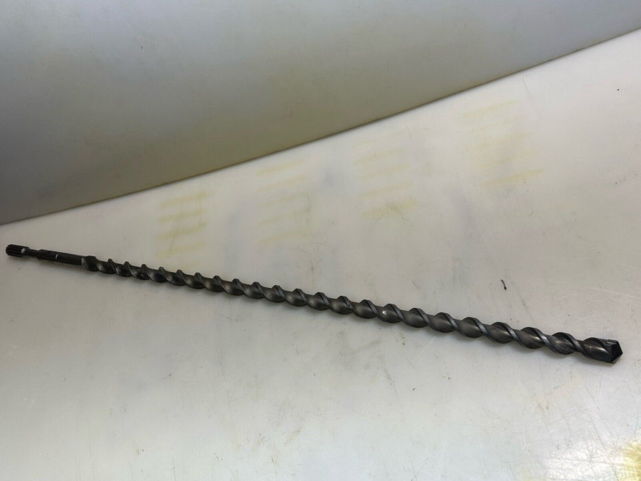 Spline Drive 1” X 36” Long Concrete Rotary Hammer Drill Bit Made In Germany #4