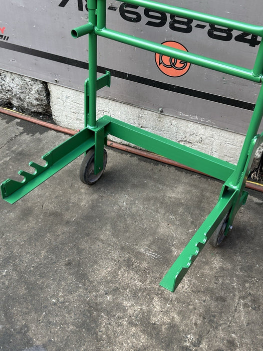 Greenlee 916 Wire Cable Reel Transporter Cart  Nice Unit  #BG1