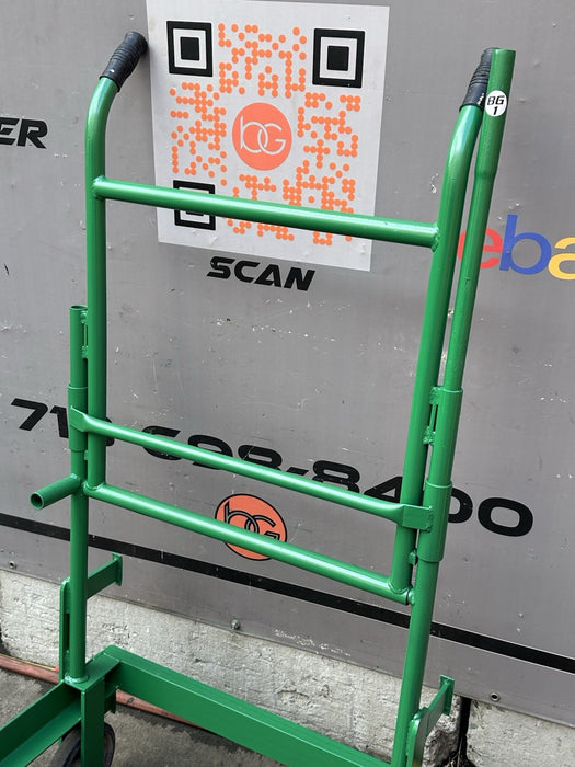 Greenlee 916 Wire Cable Reel Transporter Cart  Nice Unit  #BG1