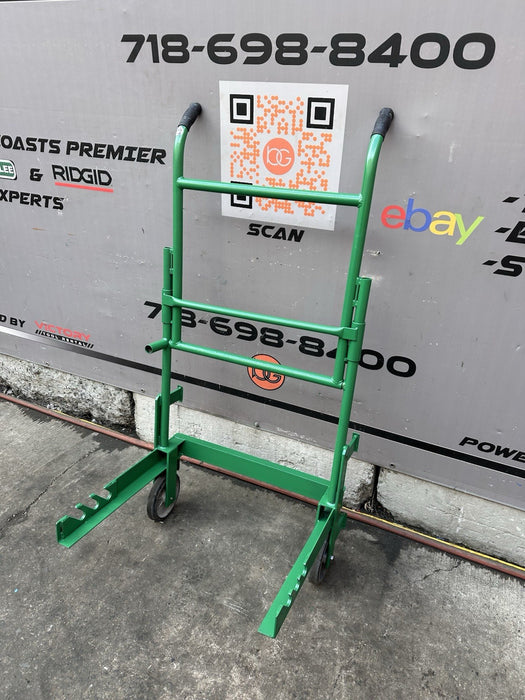 Greenlee 916 Wire Cable Reel Transporter Cart  Nice Unit  #BG4