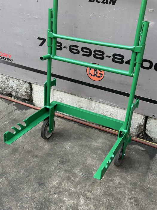 Greenlee 916 Wire Cable Reel Transporter Cart  Nice Unit  #BG4