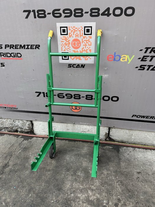 Greenlee 916 Wire Cable Reel Transporter Cart  Nice Unit  #BG5