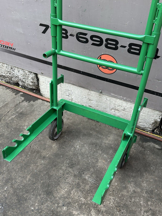 Greenlee 916 Wire Cable Reel Transporter Cart  Nice Unit  #BG5