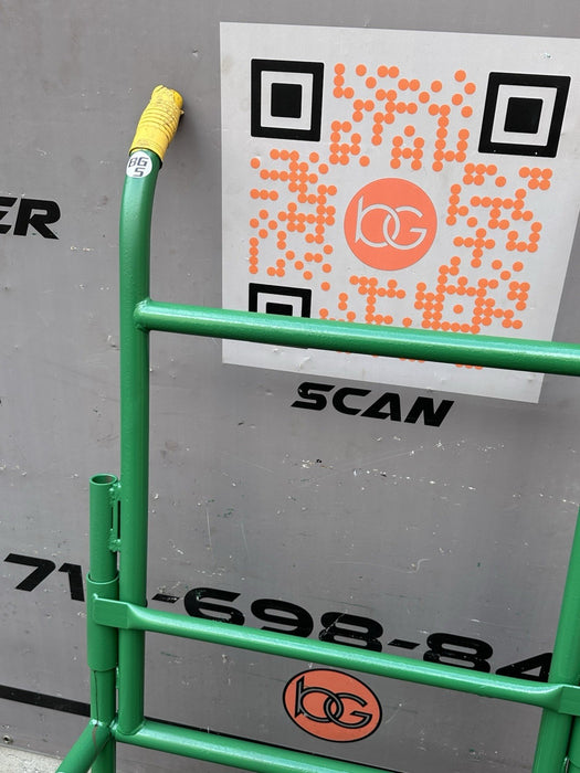 Greenlee 916 Wire Cable Reel Transporter Cart  Nice Unit  #BG5