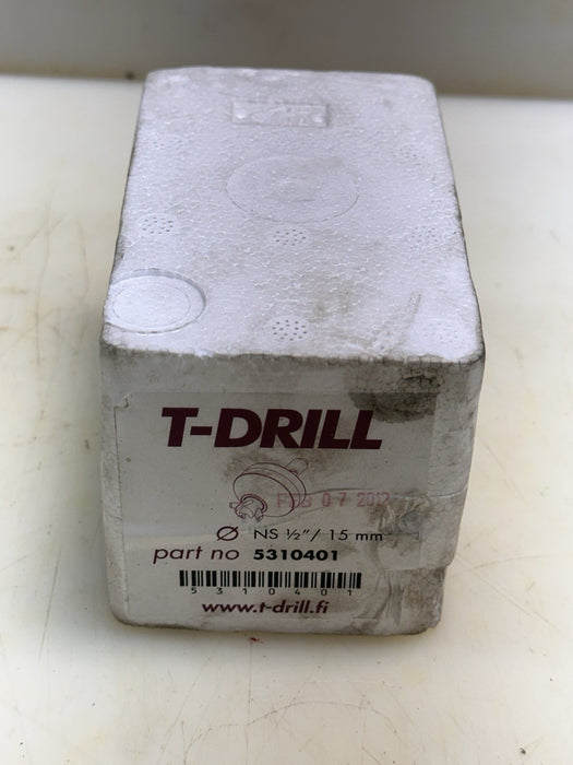 T-DRILL 1/2”/ 15mm Bit For T-60, T-35 Copper Pipe T Form Forming Collaring NEW