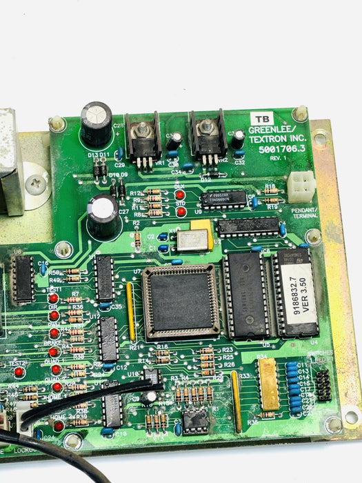 GREENLEE 855 I/O INPUT OUTPUT  COMPUTER CONTROL BOARD 5/14 #2