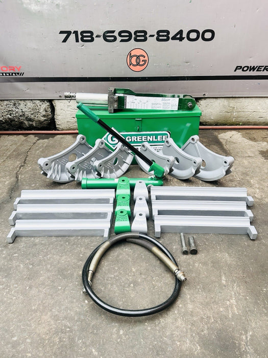 Greenlee 882 EMT Rigid Bender 1 1/4 1 1/2 2 inch Electric pump Works fine #6 bg6