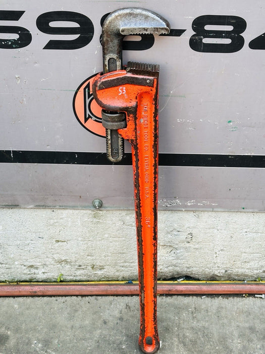 Ridgid 36" Pipe Wrench Heavy Duty Steel 31035 Made in USA #53