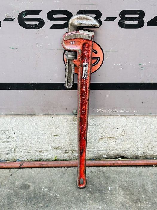 Ridgid 36" Pipe Wrench Heavy Duty Steel 31035 Made in USA #58