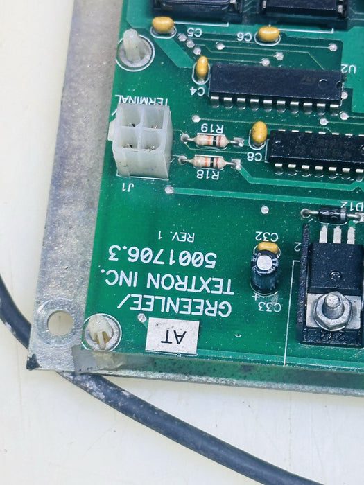 GREENLEE 855 I/O INPUT OUTPUT  COMPUTER CONTROL BOARD 6/2 #4