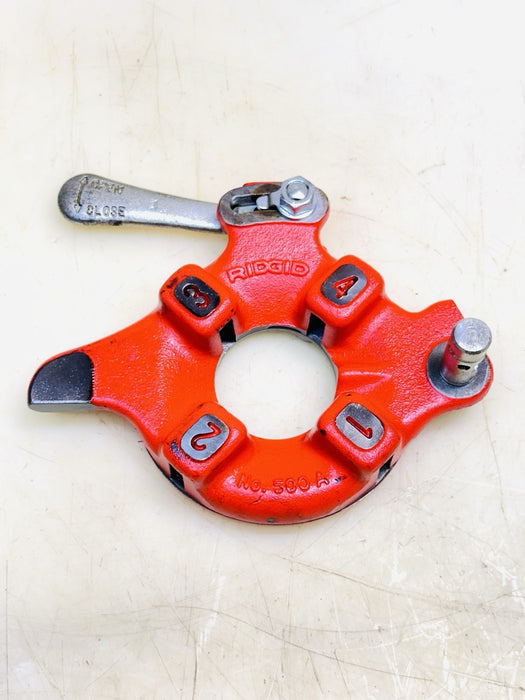 Ridgid 500A 1-1/4” Quick-Opening Mono Die Head For 300, 535 Threader #7 NEW