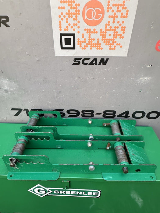 2 Greenlee 39661 Roller Assembly Reel 6in 2000lb Capacity 48in Length