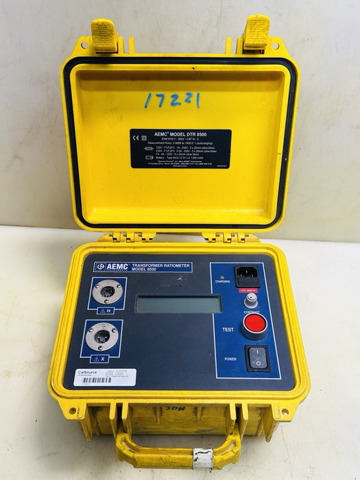 AEMC Instruments Transformer Ratiometer Model DTR 8500 BG2