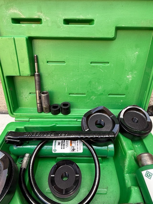 Greenlee 7310 SB Slug Buster KO Knockout Punch Set 1/2" - 4" , 767 Pump, #2