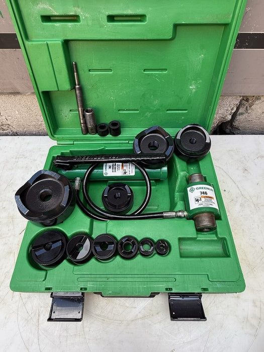 Greenlee 7310 SB Slug Buster KO Knockout Punch Set 1/2" - 4" , 767 Pump, #2