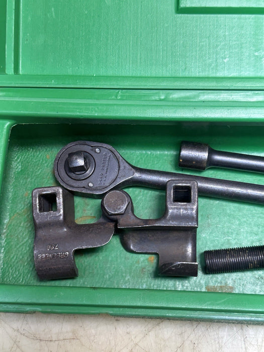 Greenlee 796 manual Cable Ratchet Bender Assembly with Ratchet Extension VT3