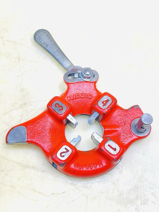 Ridgid 500A 1” Quick-Opening Mono Die Head W/ NPT SS Teeth For Threading 300 535