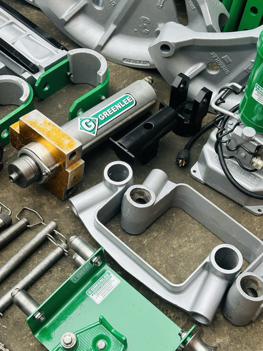 Greenlee 881CT Cam Track Bender 2.5”-4” Rigid EMT Hyd Pump 1813 Table + WARRANTY